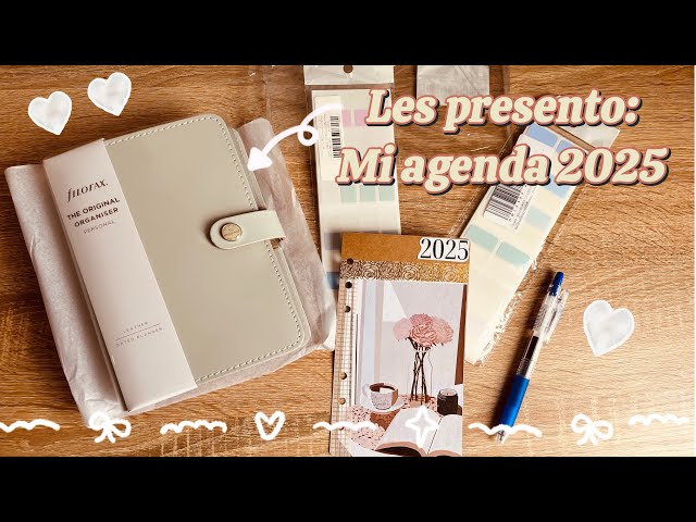 Mi Agenda 2025 lista✨| Set up Planner Filofax