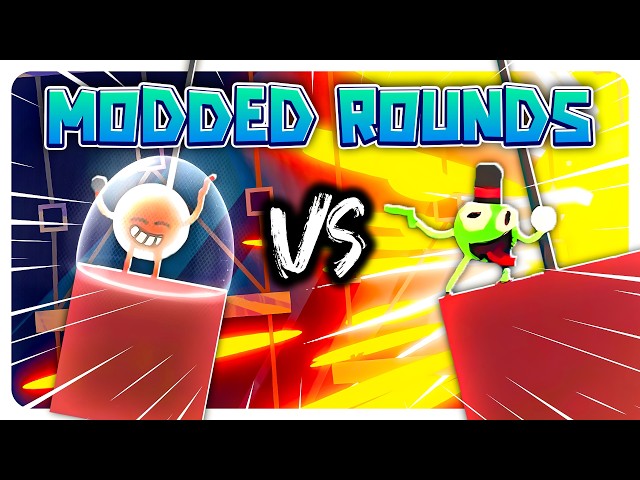 MAX DAMAGE vs INFINITE BLOCK in MODDED ROUNDS!