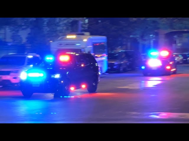 Two Paterson Police Ghost Durangos Responding Code 3 8/8/26
