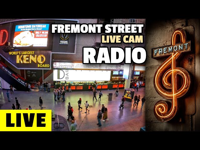 24/7 LIVE CAM on FREMONT STREET ◆ Fremont Music ◆ Fremont Street Experience In DOWNTOWN LAS VEGAS!