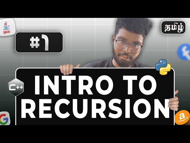 Introduction to recursion - Tamil | Part 1 | Code Thanish