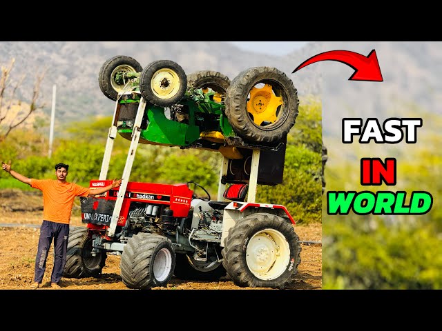 FAST IN WORLD “ TRACTOR EXPERIMENT “ ❤️🚀 miss nishu bhai 💔
