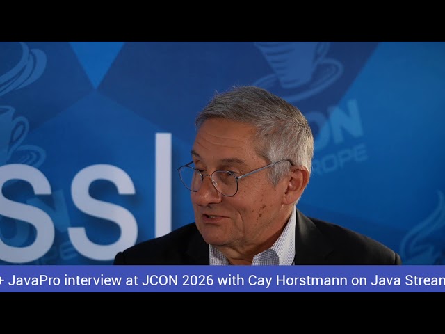 Cay Horstmann on Java streams performance and optimization — JCON 2026