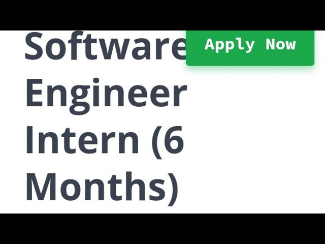 Hackerrank Software Engineering Intern