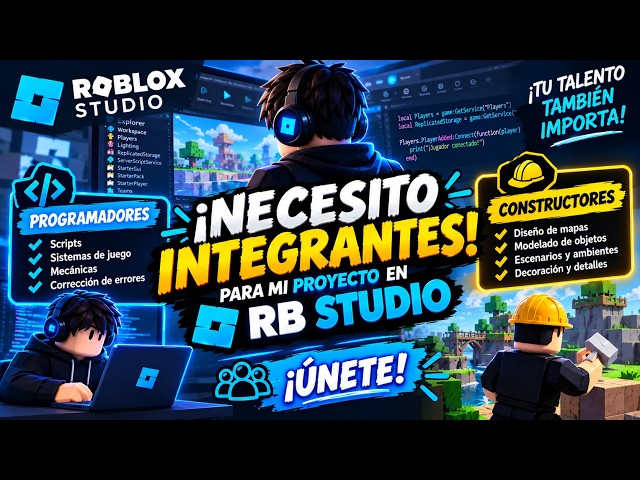 Roblox programadores y constructores