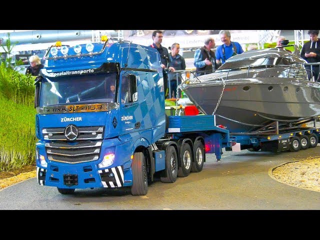 GREAT RC MODEL TRUCK COLLECTION!! RC ACTION at Faszination Modellbau Friedrichshafen 2019