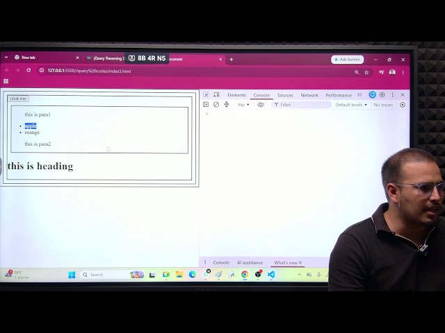 jquery live coding part-6