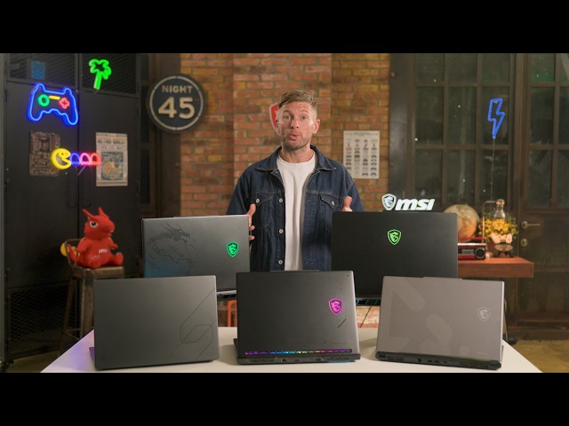 MSI Gaming Laptops 2026 Full Lineup | All Series Explained & How to Choose | MSI