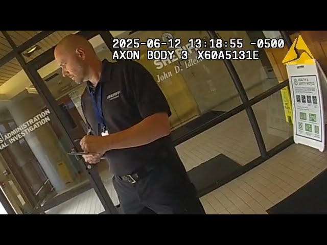 Lake County 4th Amendment violation right in front of the internal affairs.