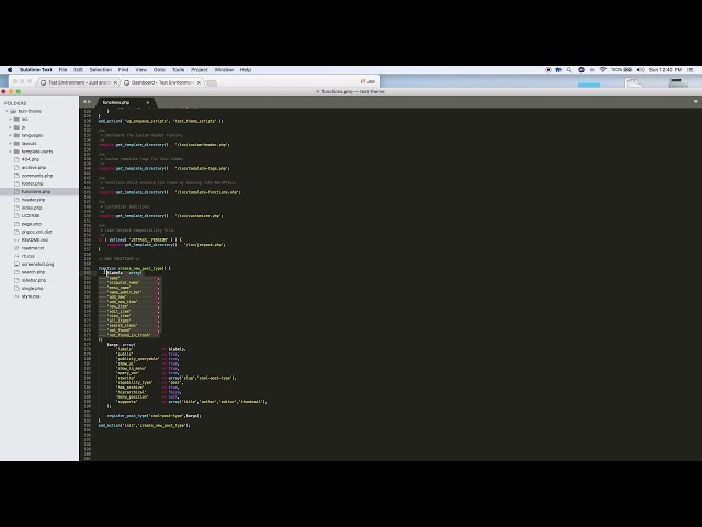 How to create a Wordpress Custom Post Type without a plugin