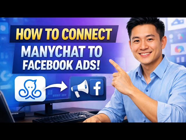 How to CONNECT ManyChat to Facebook Ads (Step by Step) 2026