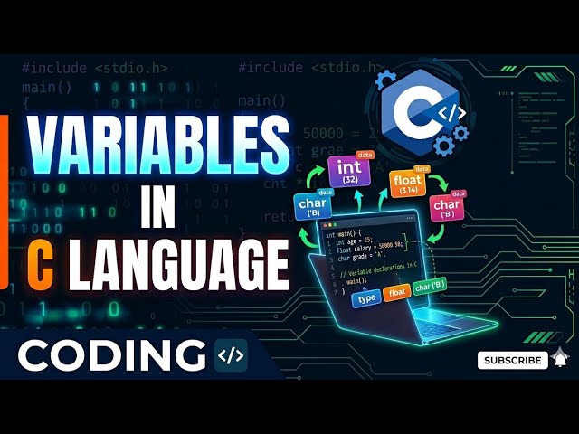Variables || C Language || Coding 