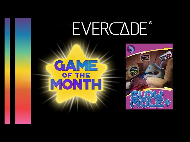 SLOW MOLE+ - Evercade Game of the Month August 2026