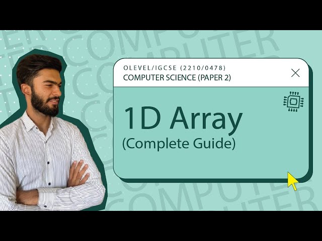 1D Arrays Past Paper Question, Error Finding Questions | 2210 / 0478