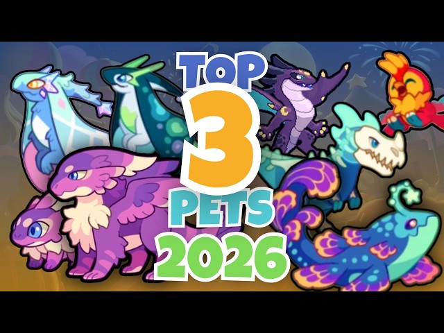 Top 3 Best Pets In Prodigy! (2026) | Prodigy Math Game