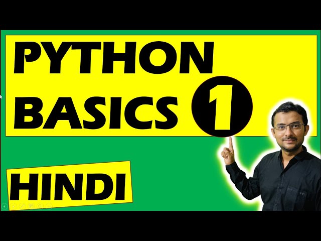 python tutorial for beginners | Python programming in Hindi | learn python
