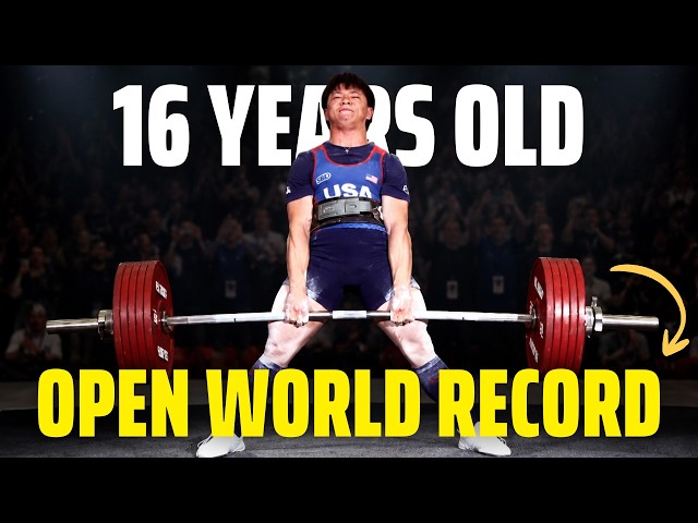 16 YEAR OLD TOTALS 670KG AT 59KG