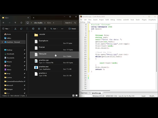 C++ | File Handling | How to Write and Read the data from a File🤔| video 48