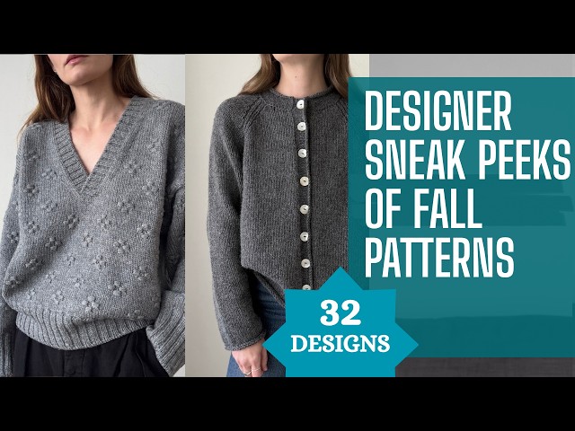 Sneak Peek: The Unreleased Knitting Patterns Getting Attention on Instagram