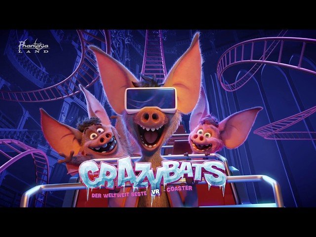 CRAZY BATS - die neue Attraktion im Phantasialand!