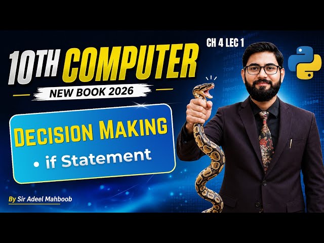 Control structures in python | Decision making | if statement