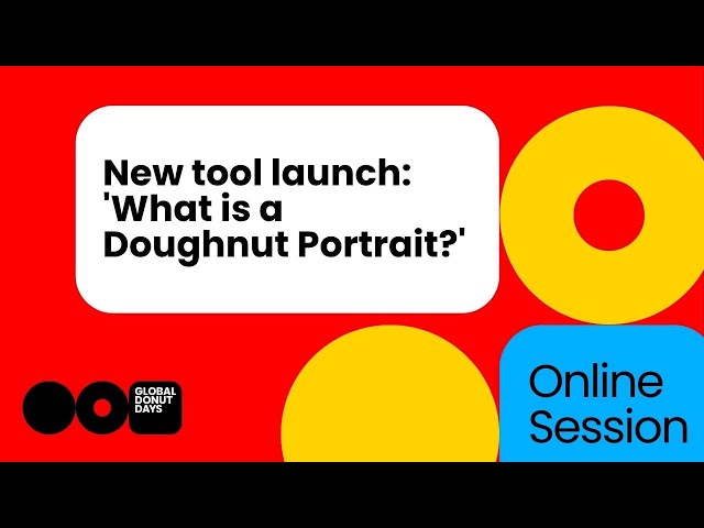 Global Donut Days 2025 | New tool launch: 'What is a Doughnut Portrait?