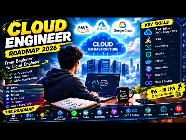  🚨Before You Learn AWS, Watch This Cloud Engineer Roadmap!