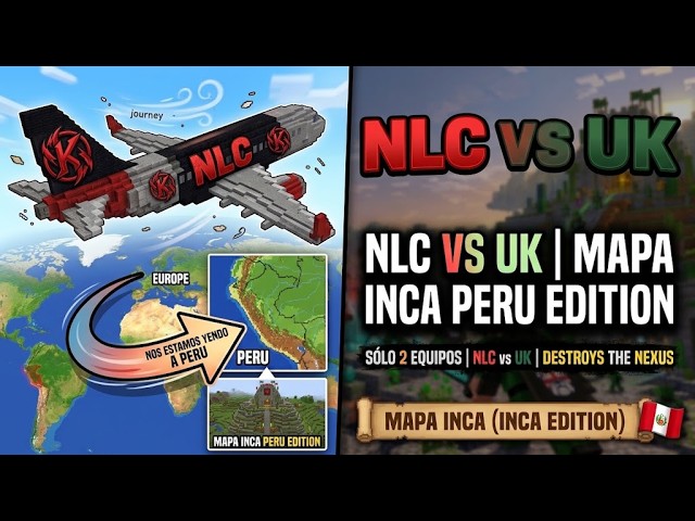 VIAJAMOS hasta PERU para GANAR  | CW PLAYCUB | NLC VS UK
