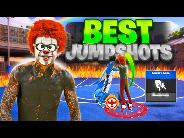 BIGGEST GREEN WINDOW JUMPSHOTS for ALL HEIGHTS & 3PT RATINGS! Best Jumpshots for All Builds NBA2K26!