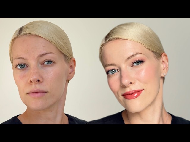 Tutorial de maquillaje para el trabajo en 10 minutos que luce bien con la iluminación de la ofici...