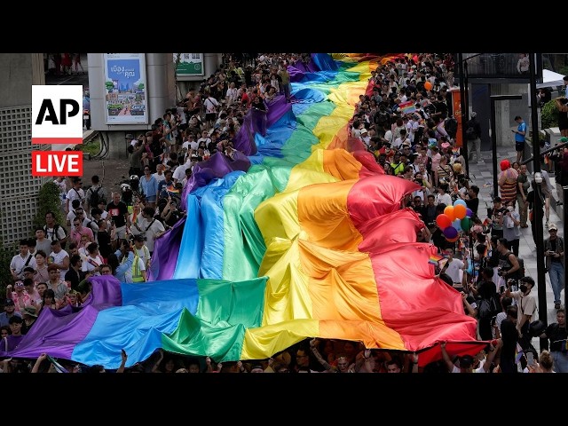 LIVE: Bangkok Pride parade 2026