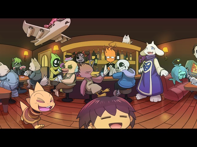 UNDERTALE　Grillby's 360° illust