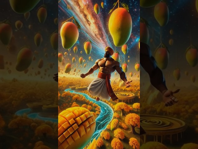 जादुई आम ने किसान को दूसरी दुनिया में पहुंचा दिया! #3danimation #cartoon #story