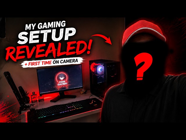 MY GAMING SETUP REVEALED!🔥 | FIRST TIME ON CAMERA | SETUP TOUR