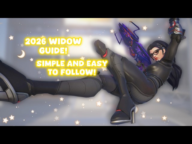 BEGINNER’S guide to WIDOW In Overwatch!🕷️ | Widow Guide | Overwatch!