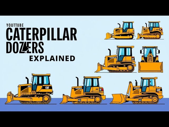 The Ultimate Guide to Caterpillar Dozers: Track & Wheel Options by Size!