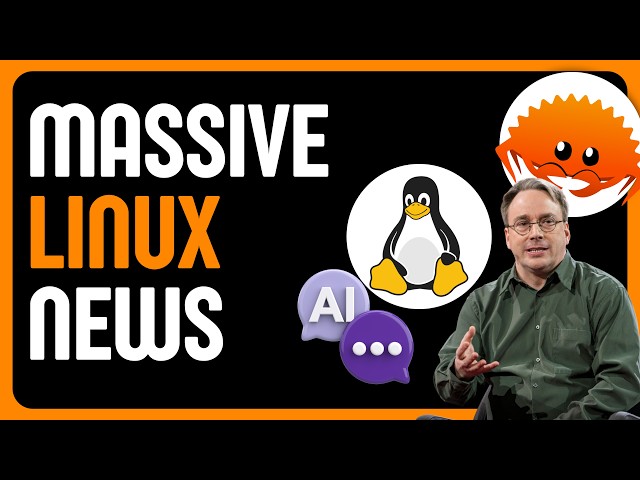 Linux this Week: Linus Says "Fork IT", Debian drops 32-bit, FreeBSD drops GPL, RUST is Back