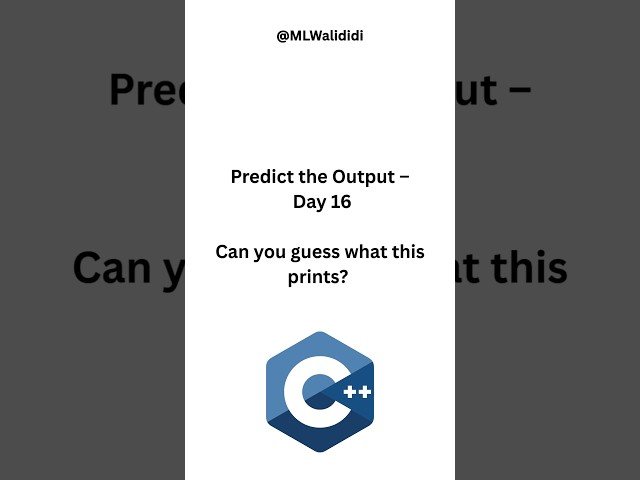 Day 16: #coding #cplusplus #cprogramming #python #ai #education #shorts #ytshorts #youtube