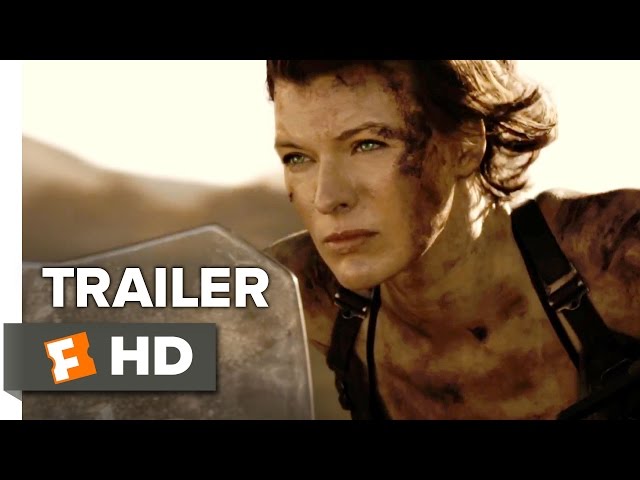 Resident Evil: The Final Chapter Official Trailer 2 (2017) - Milla Jovovich Movie