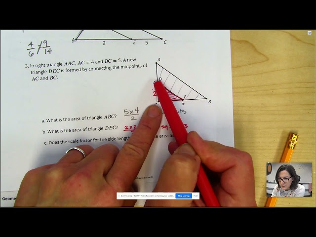 Geometry Unit 3 Lesson 11 Practice Problem HELP