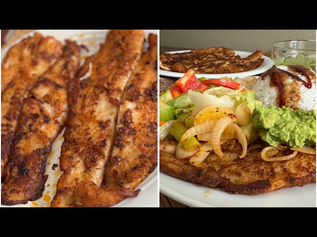 Basa fish fillets turn out golden brown and juicy