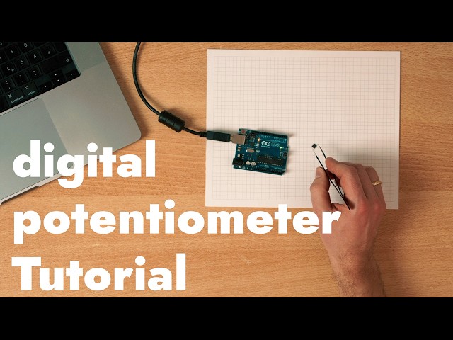 X9C103S Digital Potentiometer - Arduino UNO Tutorial