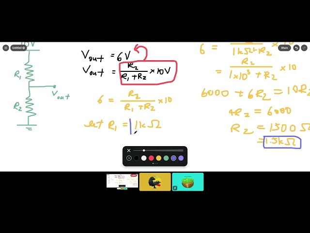 electronics tutorial - answering technique, choosing suitable values