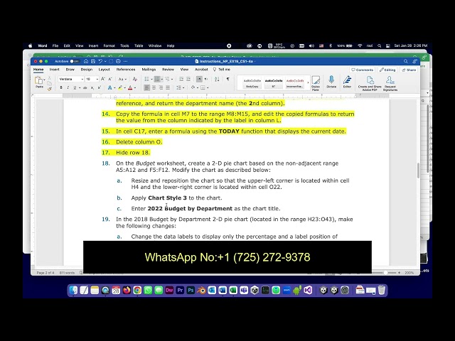 Excel 2021 Modules 1-4 SAM Critical Thinking Capstone Project 1C Tallride Regional Cengage Mindtap