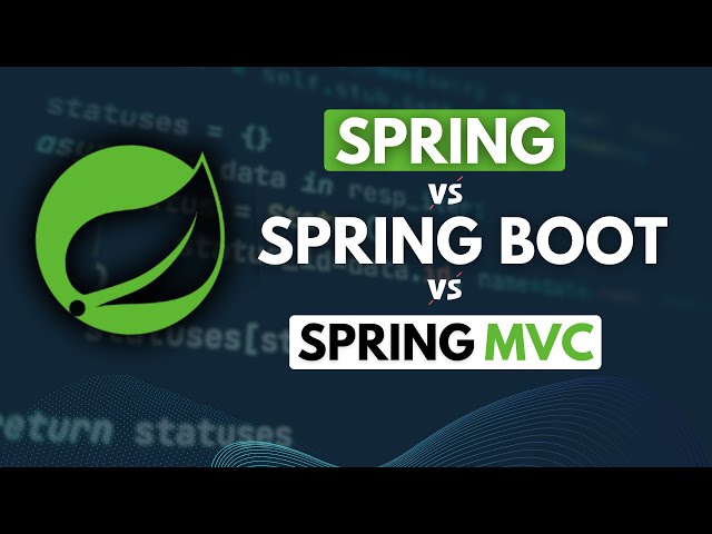 🌱 Spring vs Spring Boot vs Spring MVC: Understanding the Differences! 🚀