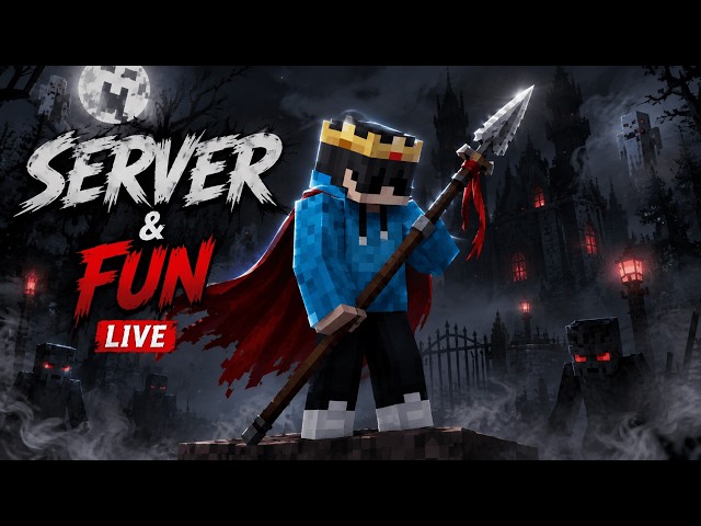 🔴 LIVE Minecraft Public SMP | Java + Bedrock | Free To Join 😱#live #smp #minecraft