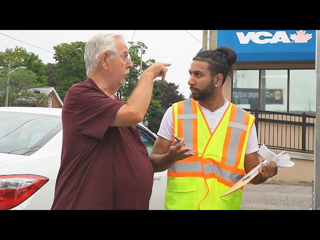 Angry Old Man Tried to Fight Me!