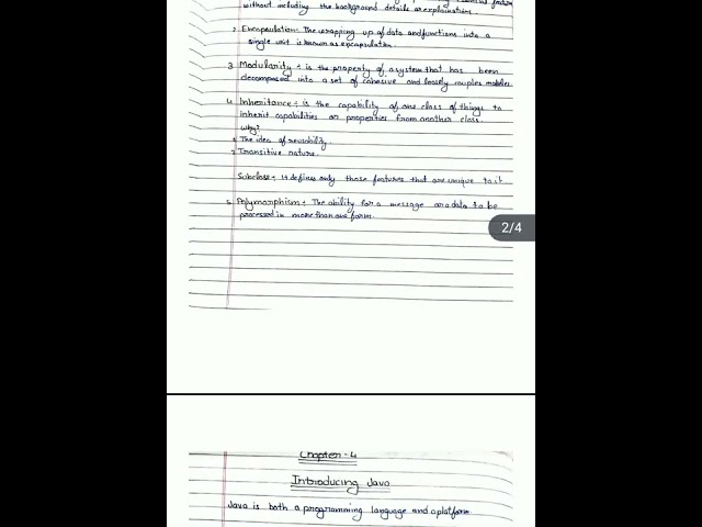 LINK BELOW| CLASS 11 ISC COMPUTER SCIENCE |LESSON 3 AND 4 |HANDWRITTEN NOTES|