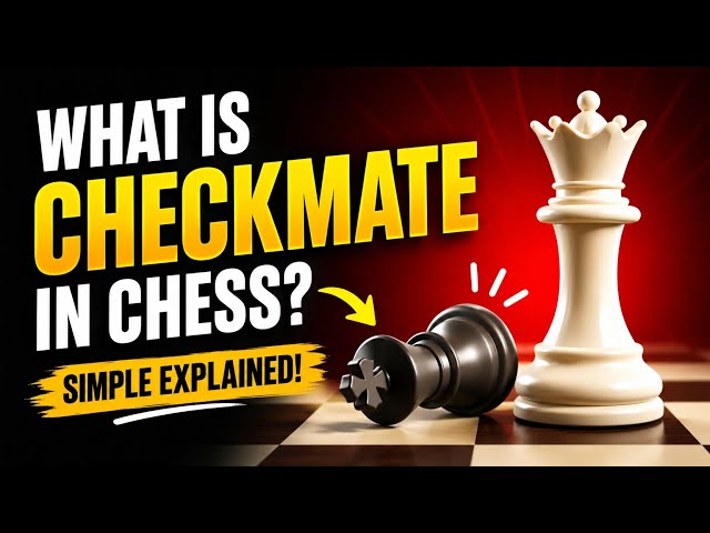 What Is Checkmate In Chess♟️? (Simple Explanation)