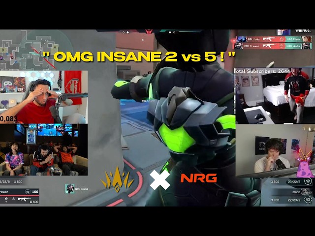 22 minutes of Unbelievable Moments from BBL vs NRG | Valorant Masters Santiago 2026